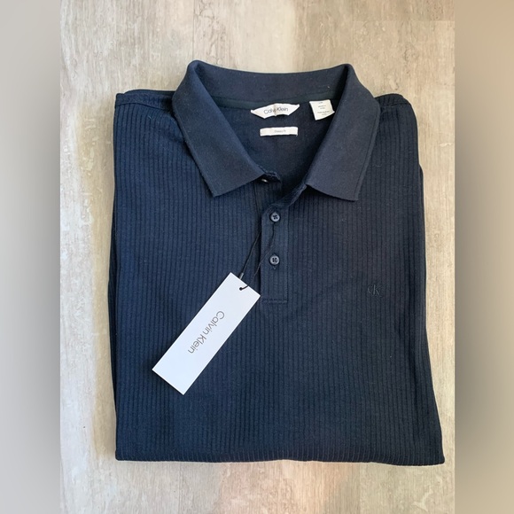 Calvin Klein Men’s Navy Polo - Picture 2 of 3
